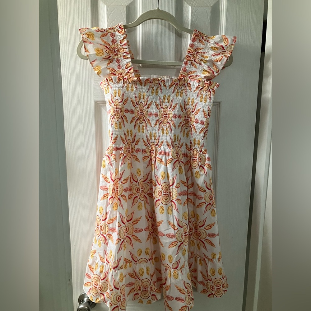 Hill House Home Elizabeth Nap Dress in Shell Mosaic, Size Small. - Picture 4 of 5